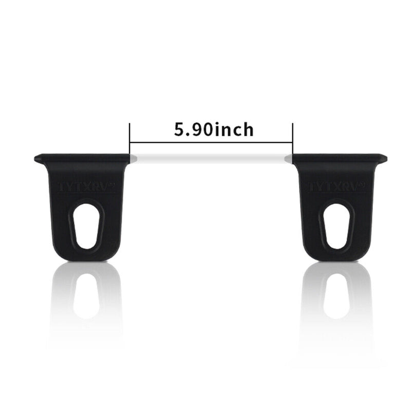 5pcs Caravan Clothes Hook Awning Hanger Holder Car Accessories Black for Ca