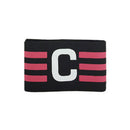 Player Leader Football Captain Armband Nylon Soccer Group Arm Band (Black) Newly