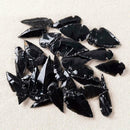 30-50mm Stunning Obsidian Carved Head Specimen Hot Healing Crystal Gifts B3C5