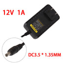 AC to DC 3.5mmx1.35mm 12V 1A Switching Power Supply Adapter
