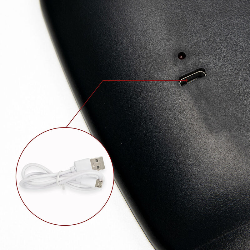 LED Light Car Sun Visor Vanity Mirror Sun-shading Cosmetic Automobile