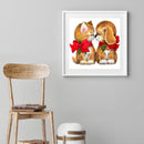 Diamond Painting 5D DIY Two Puppies Full Round Drill Rhinestone Picture Kit