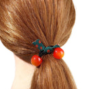 Cute Hair Accessories Women Korean Hair Rope Hair Ring Cherry High Elastic