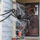 Lifelike Horrible Halloween Giant Spider Home Courtyard Tricky Scary Ornament