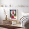 Angel in Red Dress Oil Paint By Numbers DIY Handpainted on Canvas Wall Arts