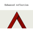 Car Breakdown Triangle Red Reflective Hazard Tripod Stop F4T5 Sign I4X7