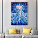 Cartoon Girl 5D DIY Special Shape Part Drill Diamond Painting Rhinestone Picture