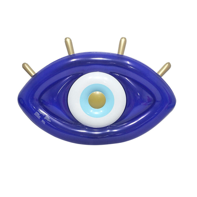 #A PVC Inflatable Floating Row Swimming Pool Summer Party Float Bed Lounger Chai