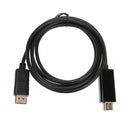 1.8m HDMI Cable DisplayPort Male HDMI Male 1080p Video Converter - ADA