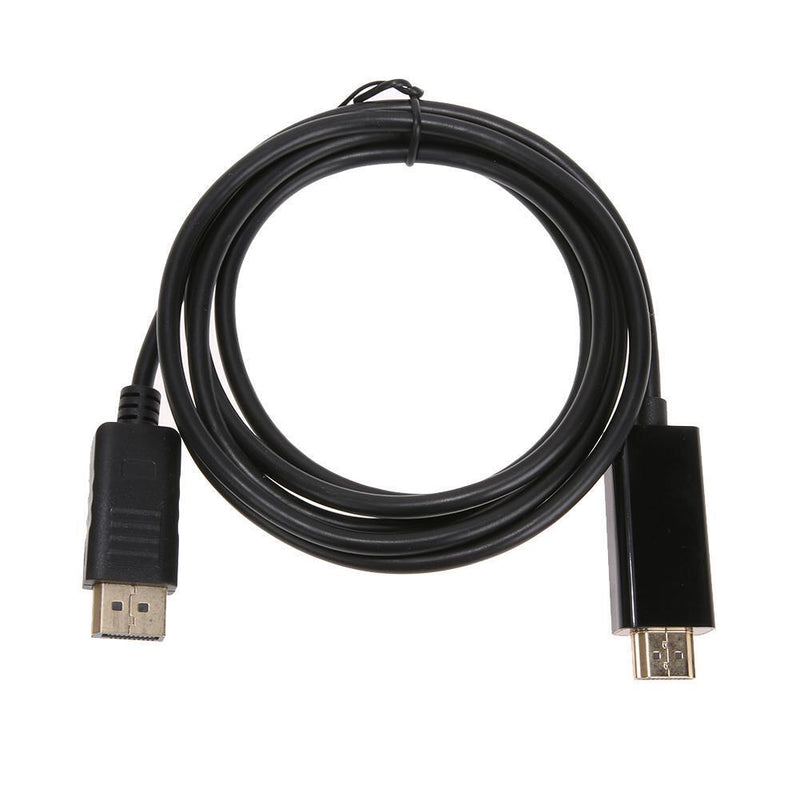 1.8m HDMI Cable DisplayPort Male HDMI Male 1080p Video Converter - ADA