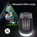Solar Anti Insect Repeller Lamp Bug Waterproof Outdoor USB Light (Black) Newly
