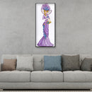 5D DIY Special-shape Diamond Painting Dress Lady Partial Drill Art (Y049) Newly