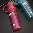 Plastic Spray Cool Summer Sport Water Bottle Portable Drink Kettle (Pink) Newly