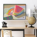 Color Watermelon Colouring Oil Canvas DIY Hand Painted Kit Paint By Numbers Gift