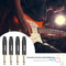 4pcs 6.35mm Male Monaural Audio Cable Connector Welding Plug Tail w/PVC Buf