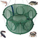 Automatic Fishing Net Trap Cage Round Shape Open For Crab Crayfish Lobster F7X0