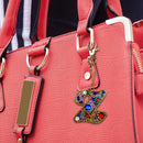 DIY Key Chain Diamond Painting Letters Women Bag Keyring Pendant Gift (Z) Newly