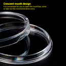 100Pcs 30mm Clear Round Cases Coin Capsules Storage Holder Box Display Container