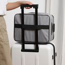 Document Bag with Lock Waterproof Safe File Organizer for Passport (Grey) Newly