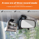 504 Car DVR Dashboard Camera Dual Lens Wide Angle Dash Cam with Rea View Camera