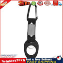 Sports Outdoor Rubber Kettle Buckle Carabiner Water Bottle Holder (Black) Newly