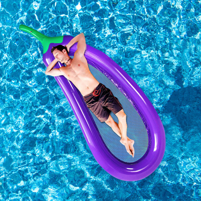 Floating Row Inflatable Folding Swimming Pool Summer Beach Water Float Bed Newly