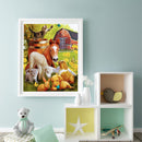 Horse Sheep Dog Oil Paint By Numbers Kit DIY Acrylic Painting on Canvas (B1472)