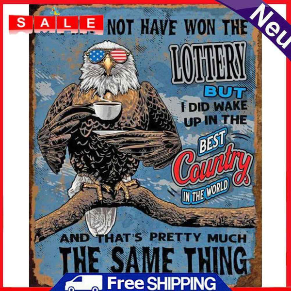 Retro Animal Poster Oil Paint By Numbers Kits Canvas DIY Picture Hand Painted