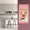 Hanging Santa Framed Picture Oil Paint By Numbers Hand Painted Picture Kid Gifts