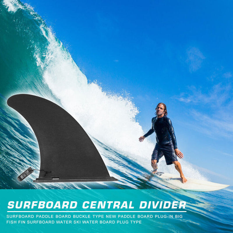 Slide-in Nylon Surfboard Central Fin Surf Plate Stand Up Paddle Board Center Fin
