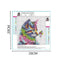 Cat Butterfly 5D Full Drill Diamond Painting Embroidery DIY Cross Stitch(A)