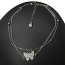 Adjustable Chain Beaded Heart Summer Jewelry Foot Anklet Beach Double Layer