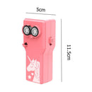 Electric Rope Launcher Cute Animal Funny Dancing Pets Cat Thruster (Pink) Newly