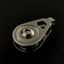 Anchor fishing rod pulley belt bearing metal slip ring rod stainless steel
