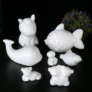Decoration Christmas Gifts Styrofoam White Polystyrene Foam Balls Animals Shape