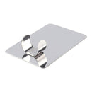 Nail Art Palette Stainless Steel Makeup Cosmetic Color Mixing Palette (L)