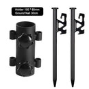 Adjustable Outdoor Camping Canopy Pole Reinforced Fixed Tube Awning Rod Holde