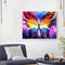 Oil Paint by Numbers Color Kit Butterfly DIY Picture Drawing Wall Craft Gifts