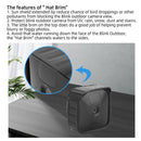 Waterproof Case Housing Cover for Blink Outdoor/Indoor/XT1/XT2 (1pc Black)