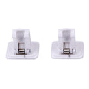 2* Nail-free Adjustable Rod Bracket Holders Wall Hanging Rod Curtain Rails hot.