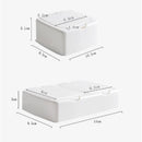 Storage With Cover Storage Box Storage Boxs Cotton Swab Box Plastic Box