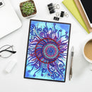 DIY Flower Special Shaped Diamond Painting 50 Pages Sketchbook A5 Notebook Gift