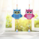 2pcs Crystal Light Catcher Diamond Painting Owl Hanging Decor (GSKY2002)