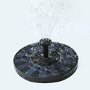 Bird Bath Fountain Solar Powered Water Pump Floating Pool Top Outdoor M1J0