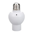 E27 Screw Bulb Retro Lamp Base Holder Smart Induction Lighting Socket (B) Newly