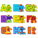 26Pcs English Letters Robot Deformation Alphabet Transformations Puzzle Toys
