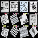 Baking Accessories Fondant Stencil Spraying Die Cake Cookie Mold Embossing