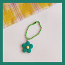 Flower Pendant Cute Coin Purse Pendant Key Ring Decorations Plastics Keychain