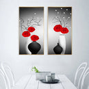 Diamond Painting 2 Panel 5D DIY Special Shaped Flower Vase Cross Stitch Cra