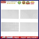4pcs/Set Grid Transparent Texture Mat Cake Border Decorating Tool Cake Mold